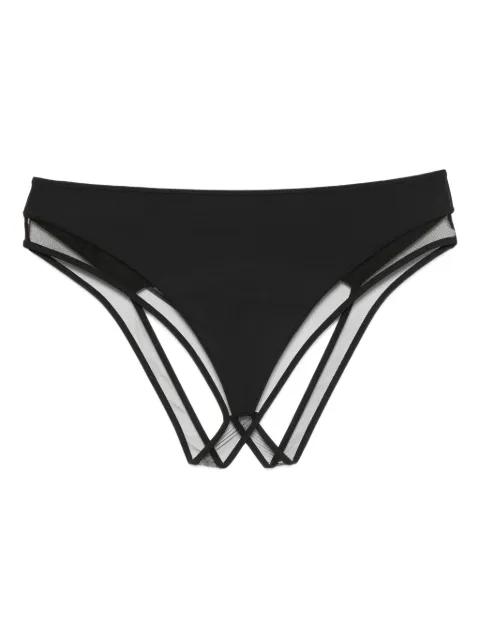 Pure Tentation open high-waisted briefs by MAISON CLOSE
