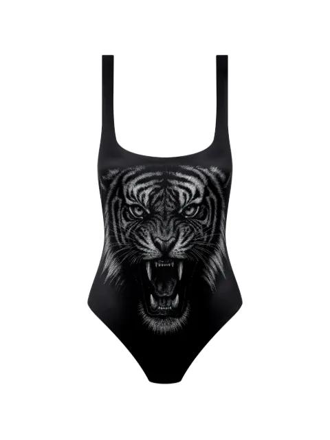 Tiger Safari swimsuit by MAISON CLOSE