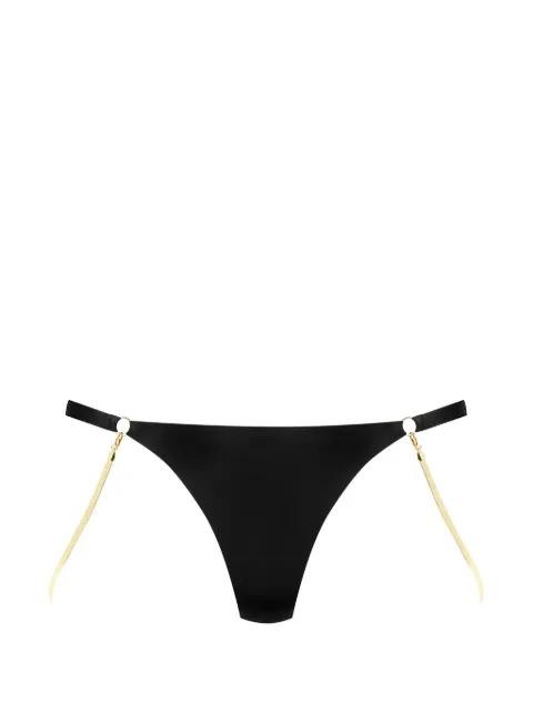 chain-string thong by MAISON CLOSE