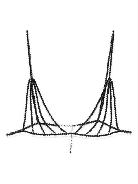 cupless triangle bra by MAISON CLOSE