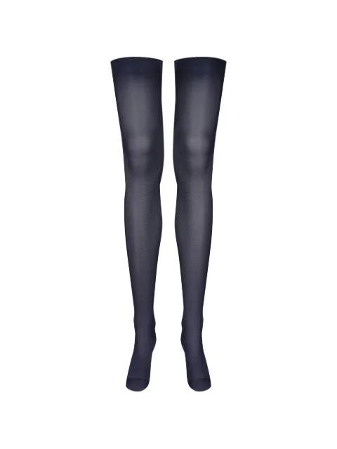 cut curled stockings by MAISON CLOSE