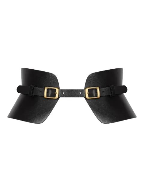 leather corset belt by MAISON CLOSE