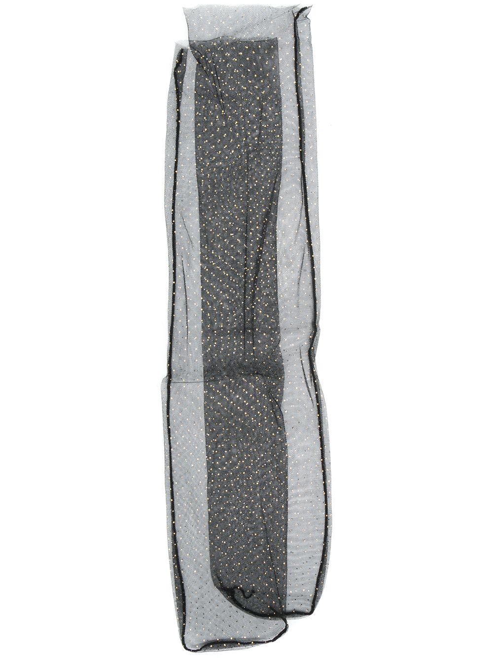 micro dot socks by MAISON CLOSE