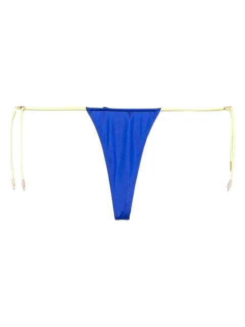 mini string bikini bottoms by MAISON CLOSE
