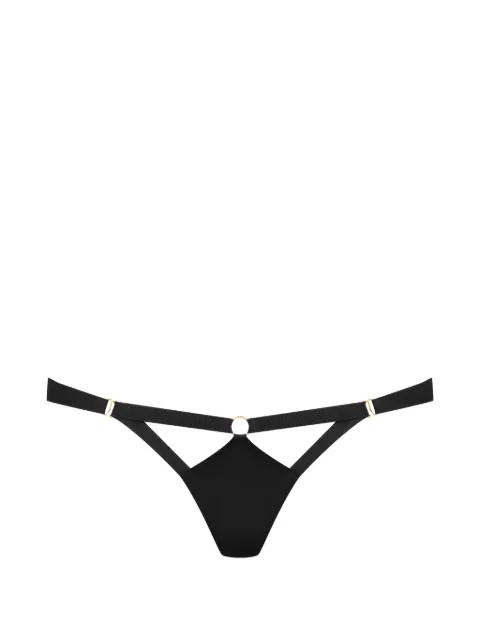 ring-detail thong by MAISON CLOSE