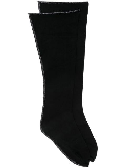 rolled-up stockings by MAISON CLOSE