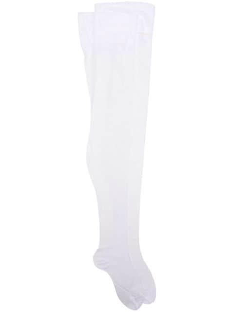seamless sheer stockings by MAISON CLOSE