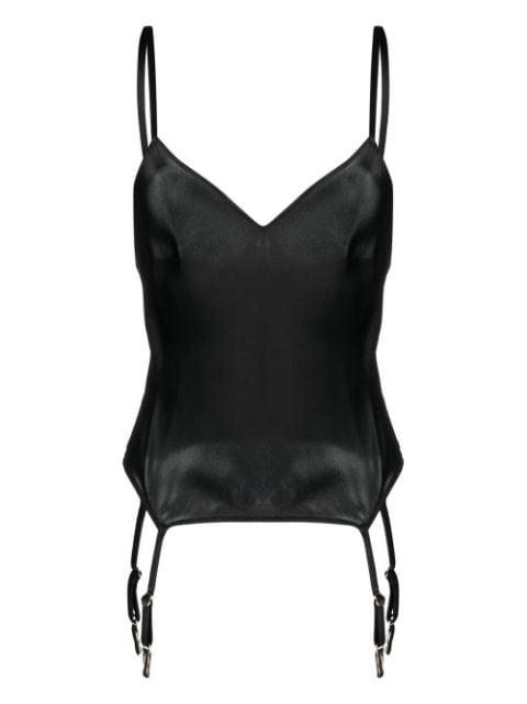 silk camisole top by MAISON CLOSE