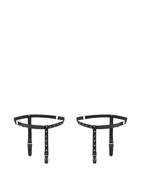 studded garters by MAISON CLOSE
