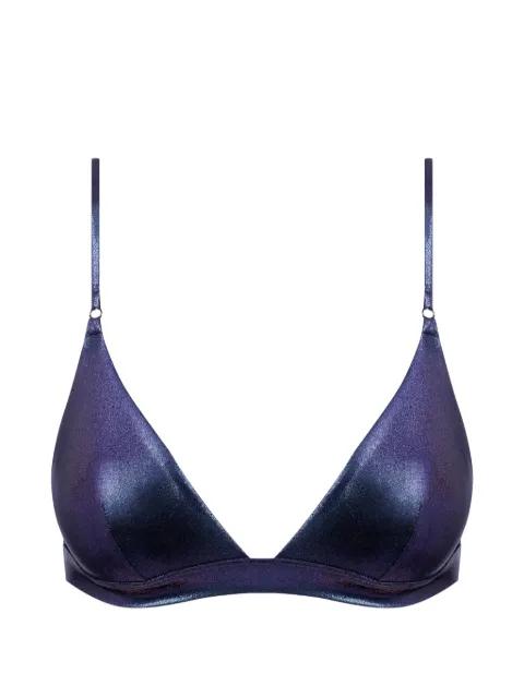 triangle-cup bikini top by MAISON CLOSE