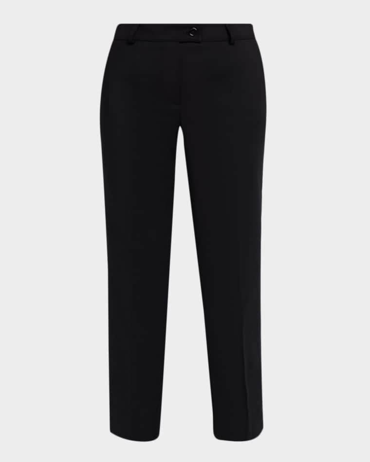 Cropped Slim-Leg Pants by MAISON COMMON