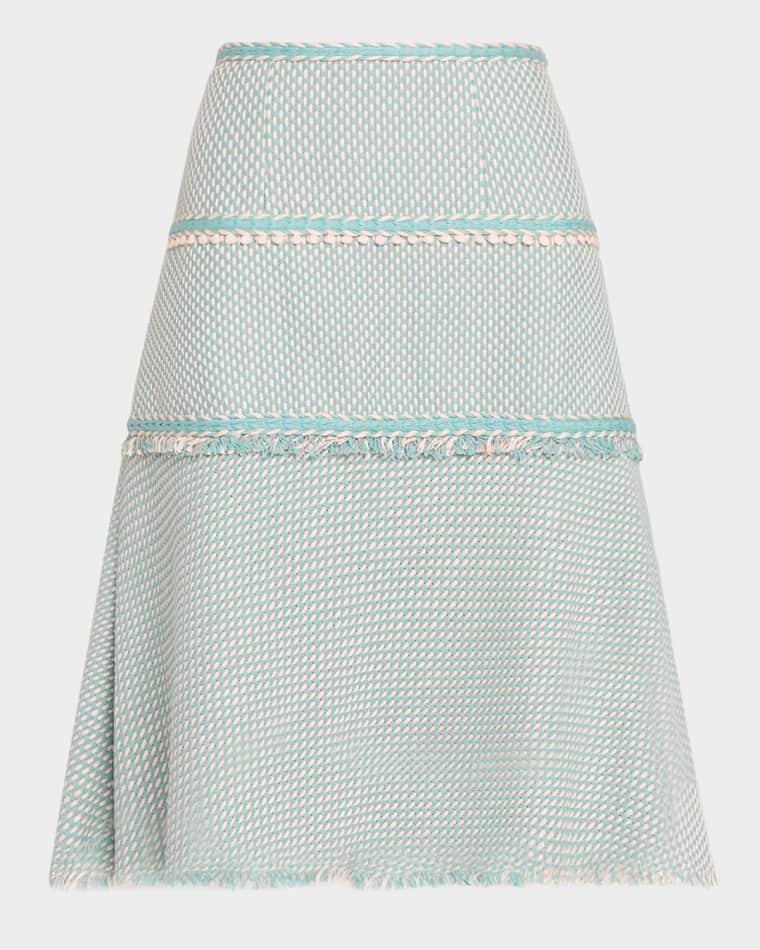 Tweed A-Line Skirt by MAISON COMMON