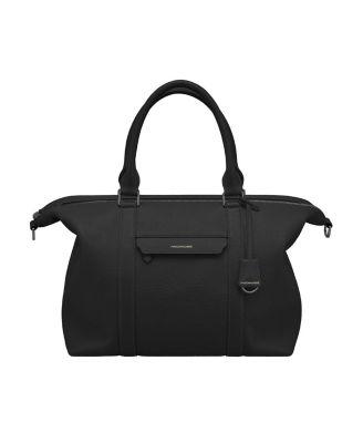 Large Leather Weekender Bag by MAISON DE SABRE