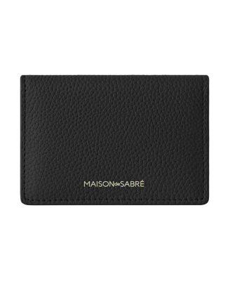 Leather Card Case by MAISON DE SABRE