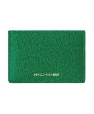 Leather Card Case by MAISON DE SABRE