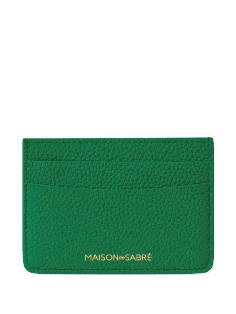 Leather Card Holder by MAISON DE SABRE