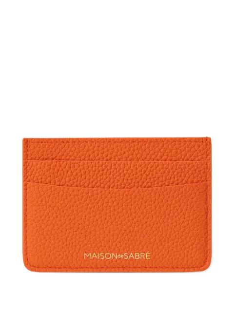 Leather Card Holder by MAISON DE SABRE