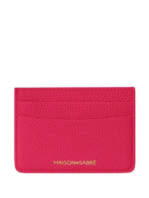 Leather Card Holder by MAISON DE SABRE