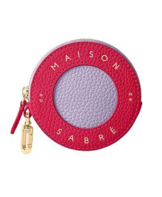 Leather Coin Purse by MAISON DE SABRE