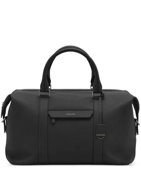 Leather Duffle Bag by MAISON DE SABRE
