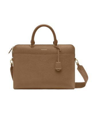 Leather Laptop Bag by MAISON DE SABRE