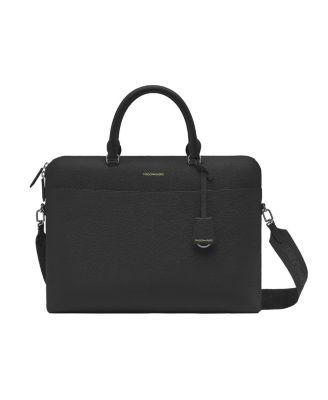 Leather Laptop Bag by MAISON DE SABRE