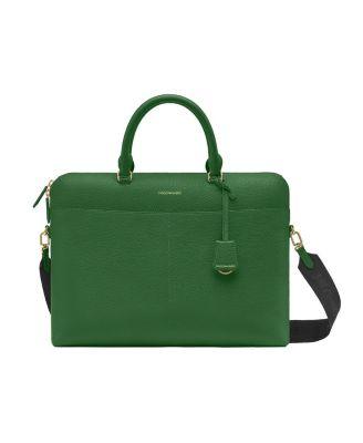 Leather Laptop Bag by MAISON DE SABRE