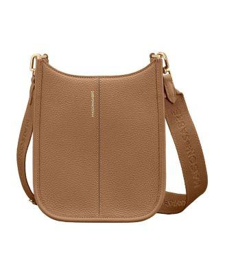 Leather Mini Saddle Bag by MAISON DE SABRE