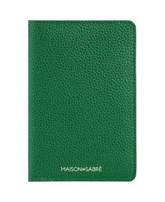 Leather Passport Holder by MAISON DE SABRE
