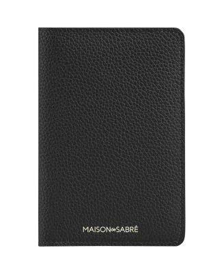 Leather Passport Holder by MAISON DE SABRE