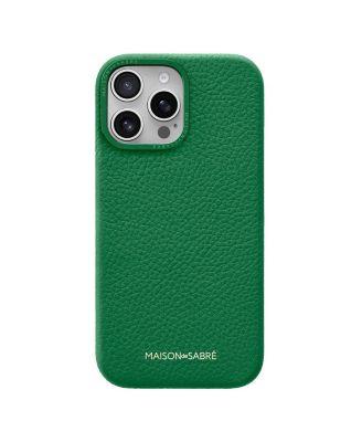 Leather Phone Case (iPhone 16 Pro Max) by MAISON DE SABRE