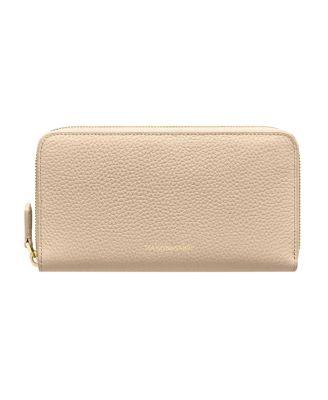 Long Leather Zip Wallet by MAISON DE SABRE