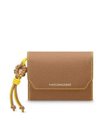 MAISON de SABRE Bloom Edition Leather Trifold Wallet by MAISON DE SABRE