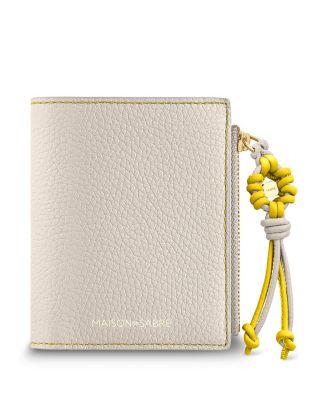 MAISON de SABRE Bloom Edition Small Leather Bifold Wallet by MAISON DE SABRE