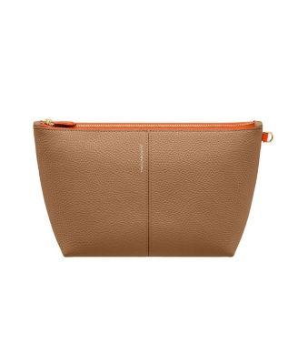 Medium Leather Flaire Pouch by MAISON DE SABRE