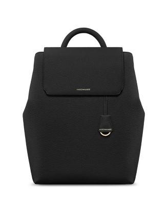 Medium Leather Soft Backpack by MAISON DE SABRE