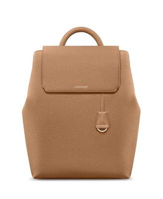Medium Leather Soft Backpack by MAISON DE SABRE