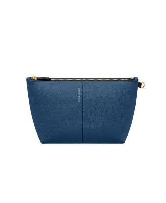 Small Leather Flaire Pouch by MAISON DE SABRE