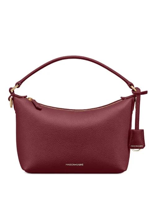 Small Leather Soft Hobo by MAISON DE SABRE