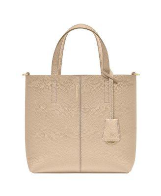Small Leather Soft Tote by MAISON DE SABRE