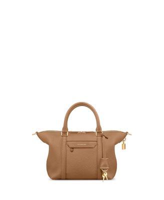 Small Leather Weekender Bag by MAISON DE SABRE