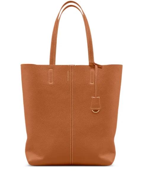 Tall Leather Soft Tote by MAISON DE SABRE
