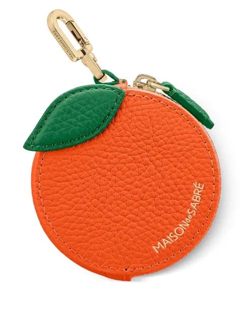 The SABRÉMOJI™ fruit coin purse by MAISON DE SABRE