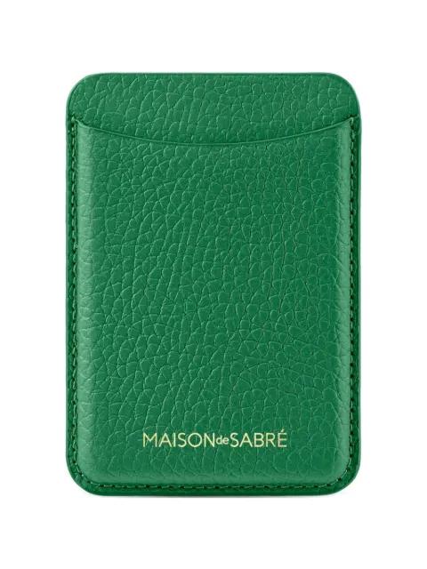 leather MagSafe wallet by MAISON DE SABRE