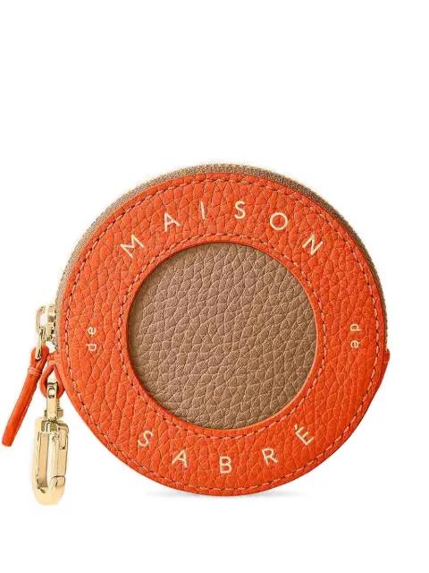 leather coin purse by MAISON DE SABRE