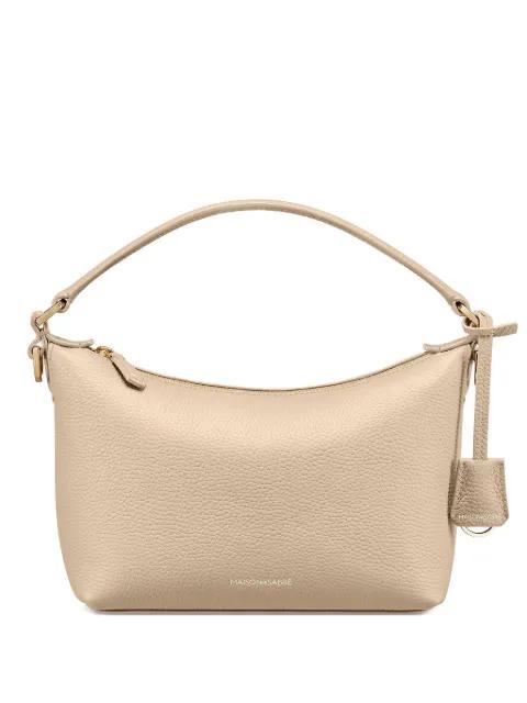 leather detachable strap tote bag by MAISON DE SABRE