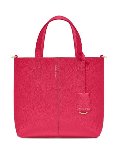 short strap leather tote bag by MAISON DE SABRE
