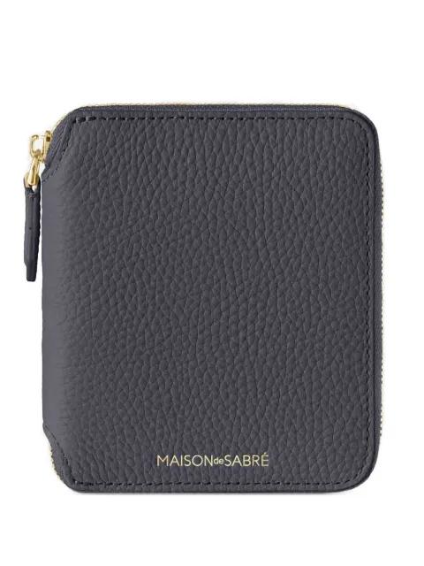 zip leather wallet by MAISON DE SABRE