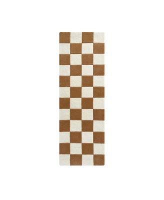 Rug Checkerboard 3.9 x 5.9 ft by MAISON DEUX
