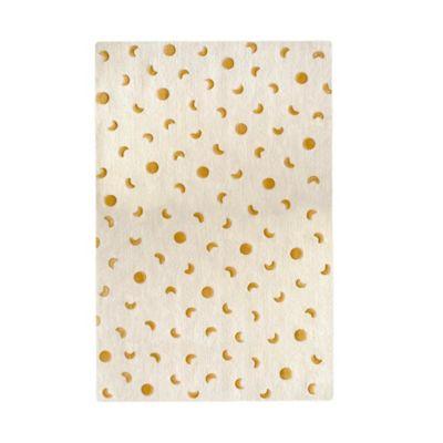 Rug Moons 5.5 x 7.9 ft by MAISON DEUX